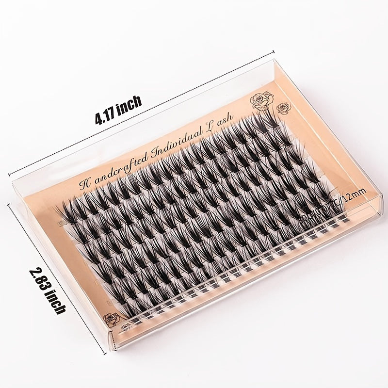10D 20D 30D Natural Cluster False Mink Eyelashes