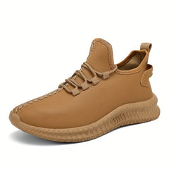 Men's Comfy Solid Sneakers Non Slip Casual Shoes Outdoor Activities