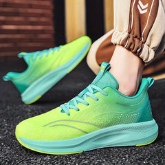 Women's Mesh Running Shoes Breathable Sneakers Lace Up Comfortable