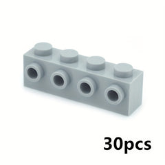 30pcs MOC 1x4 Thick Brick Building Blocks ABS Resin Construction Toys