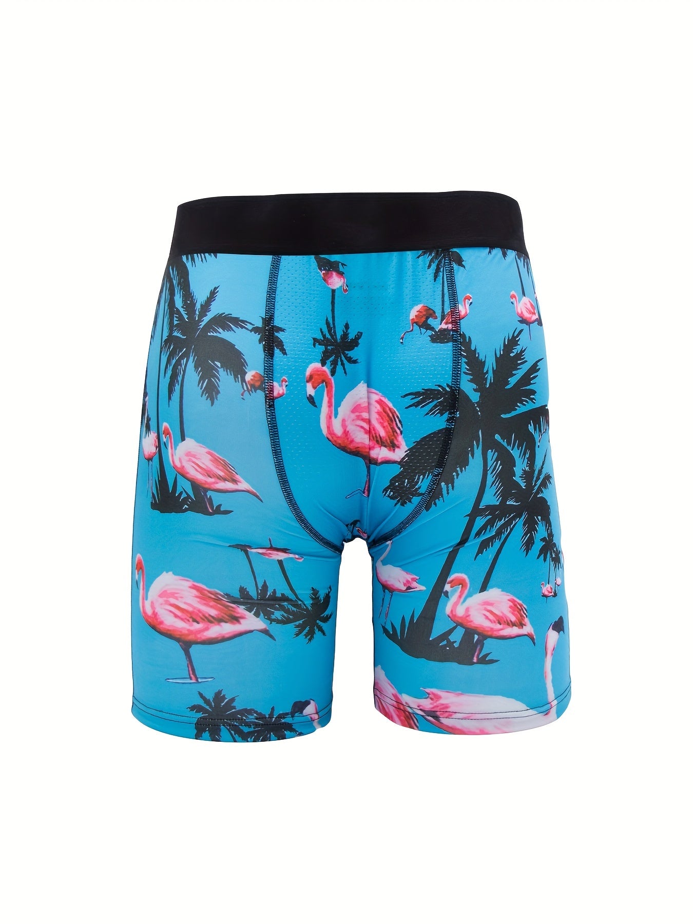 3pcs Men's High Stretch Boxer Briefs Breathable Shorts