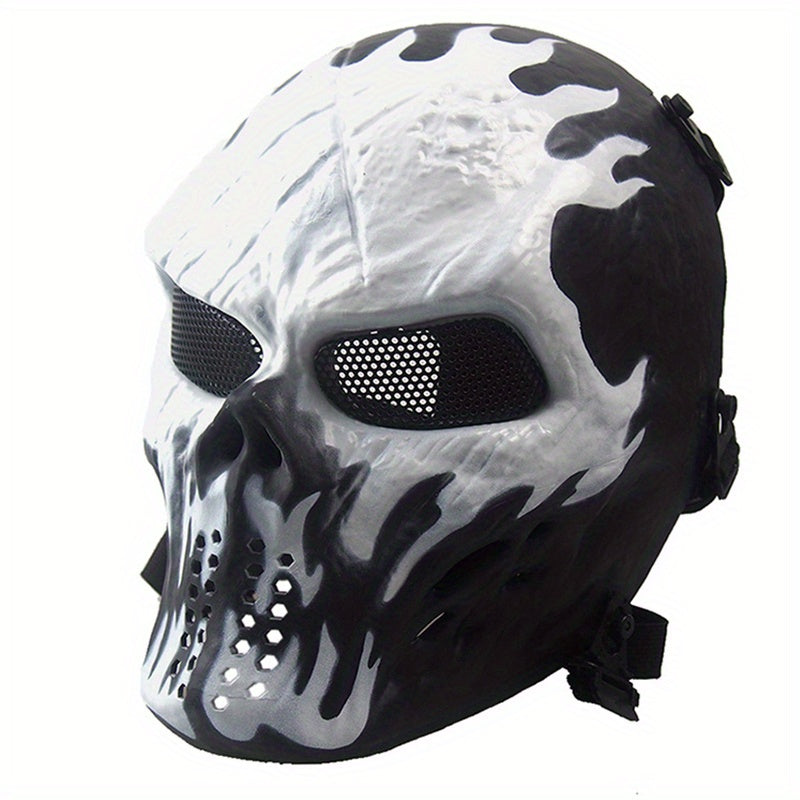 Zombie Skull Mask Field Gear Halloween Decor