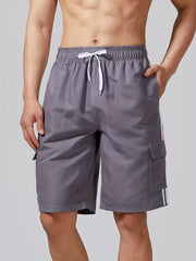 Tropical Swim Trunk Beach Shorts Men's Swimwear - Quick Drying