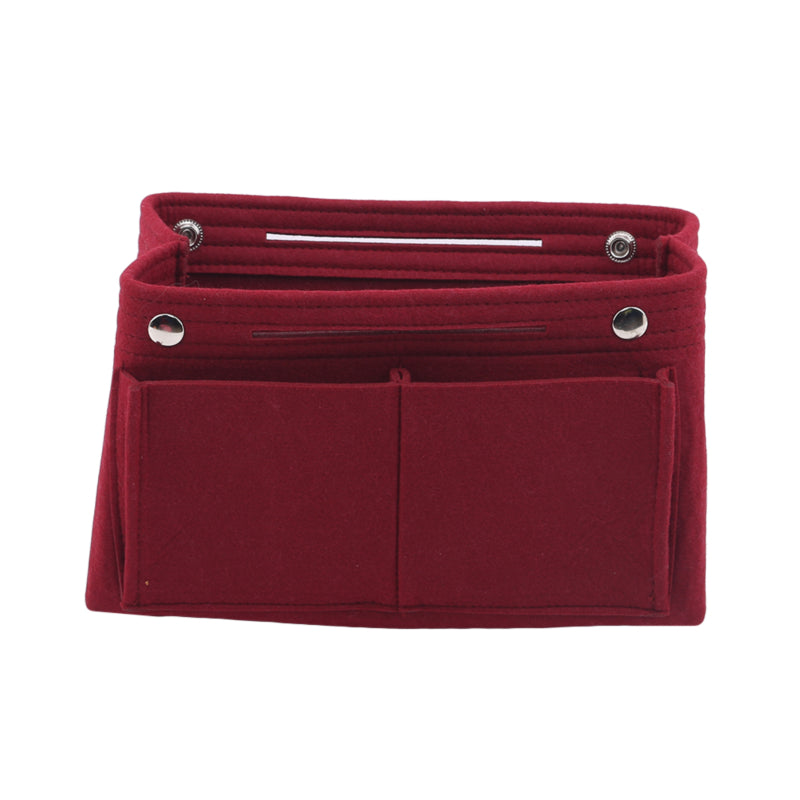 Felt Tote Organizer w/ Detachable Compartments Insert Bag In Bag