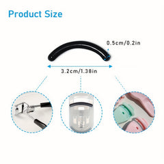90 Pack Eyelash Curler Replacement Pads Silicone Rubber Universal