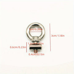 304 Stainless Steel Fixed Lifting Eye Bolt for RV Tent - Slide Rail Lifting