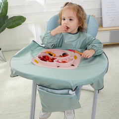 Waterproof Sleeved Bib Anti Stain Smock Apron