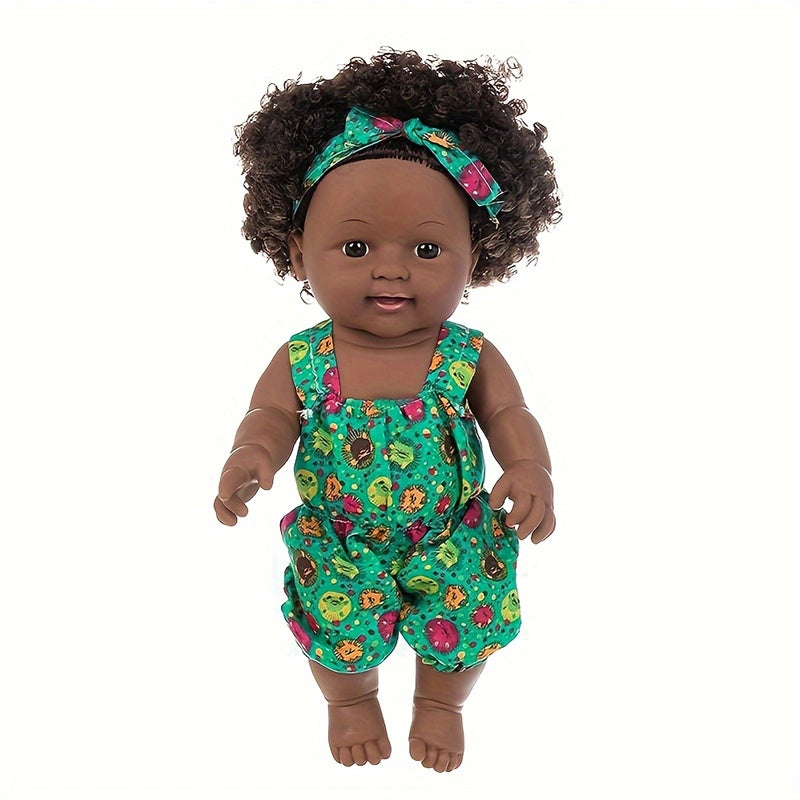 12 Inch Youngsters Doll with Cute Outfit - Durable PVC Material