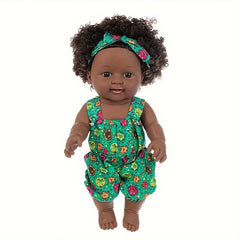12 Inch Youngsters Doll with Cute Outfit - Durable PVC Material