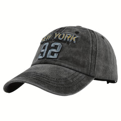 Unisex Sunshade Adjustable Baseball Cap 233 Embroidery