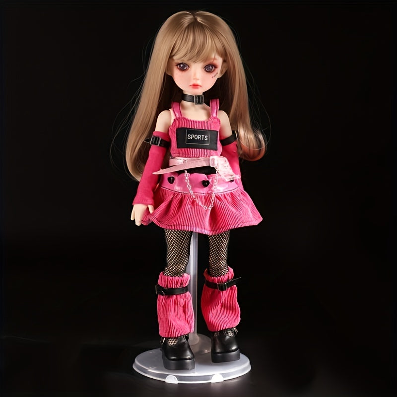 10pcs Doll Display Stand Adjustable Fixed Bracket