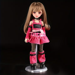 10pcs Doll Display Stand Adjustable Fixed Bracket