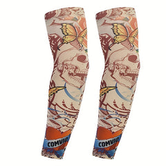 2Pcs Arm Sleeves Sun Protection Sports Sleeves for Running Fishing Cycling