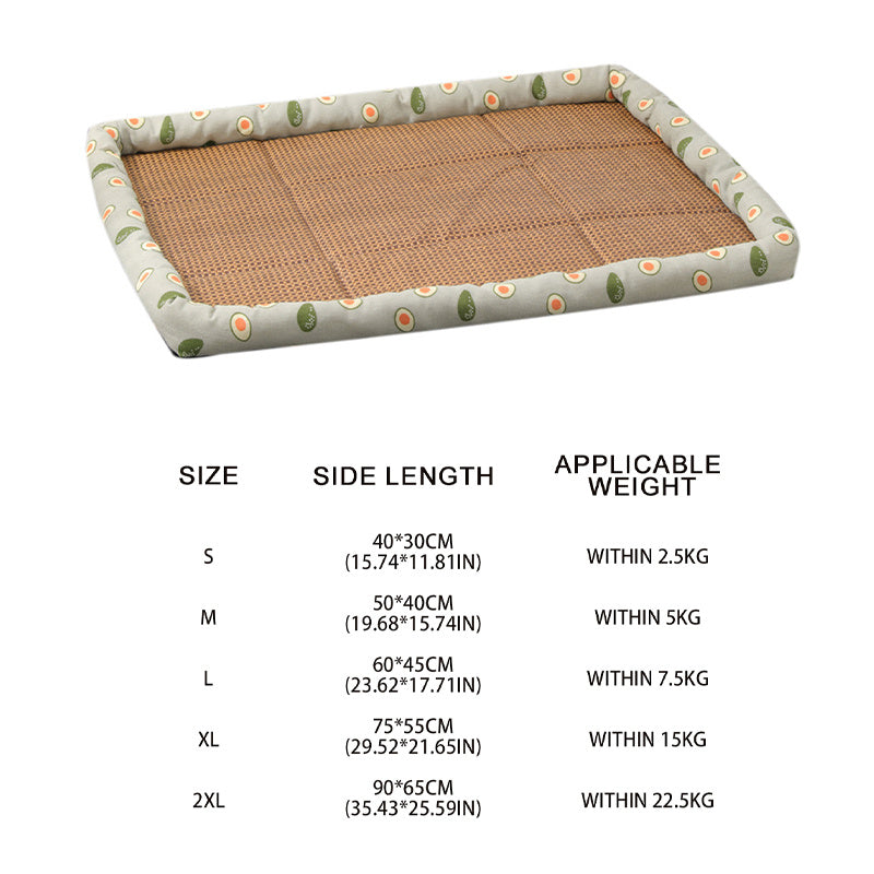Pet Cooling Mat for Dogs Cats Provides Refreshing Sleep Kennel Sofa Bed