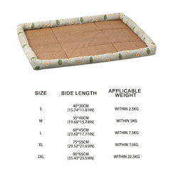 Pet Cooling Mat for Dogs Cats Provides Refreshing Sleep Kennel Sofa Bed