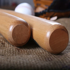 Youth Training Softball Bat, Solid Wood Baseball Bat