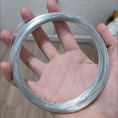 1pc Galvanized Hobby Wire for Crafts DIY Projects Fastening Fences