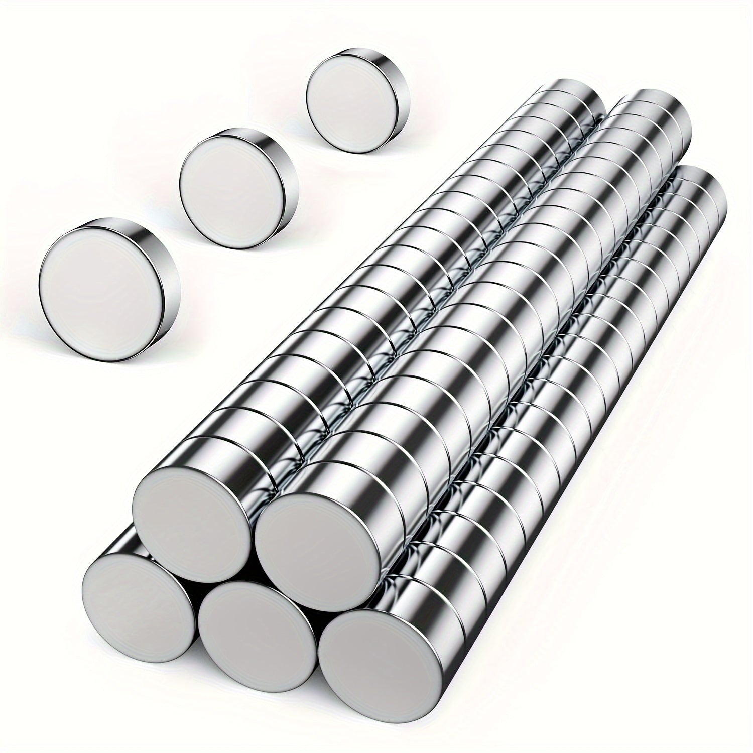 Small Neodynium Magnets 5x3mm for Whiteboard, Fridge, Office Kitchen