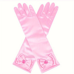 Girls Cosplay Princess Bowknot Gloves