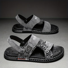 Men's Wear Resistant Non Slip Sandals Quick Drying Comfy Slides Beach Shoes