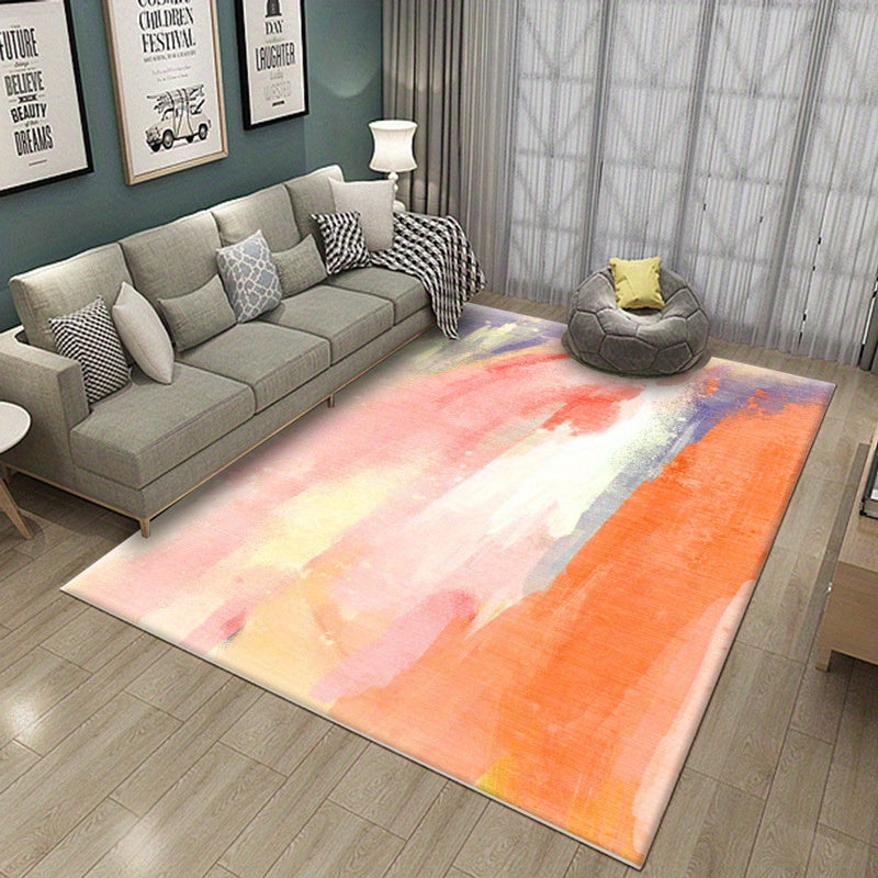 Modern Abstract Area Rugs Non slip Soft And Comfortable Rugs Nordic Heavy Carpet