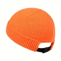 Beanie Winter Warm Knitted Hat Solid Hip Hop Hat