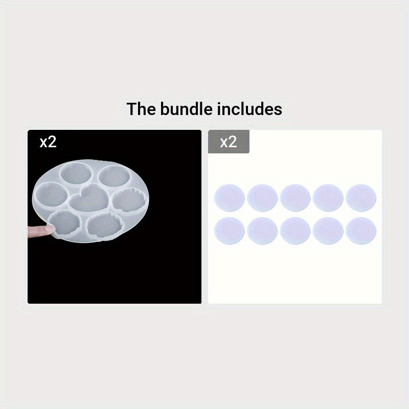 Round Phone Stander Silicone Mold for DIY Mobile Phone Bracket