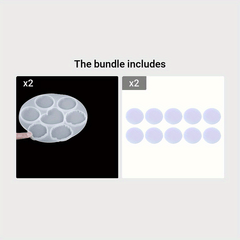 Round Phone Stander Silicone Mold for DIY Mobile Phone Bracket