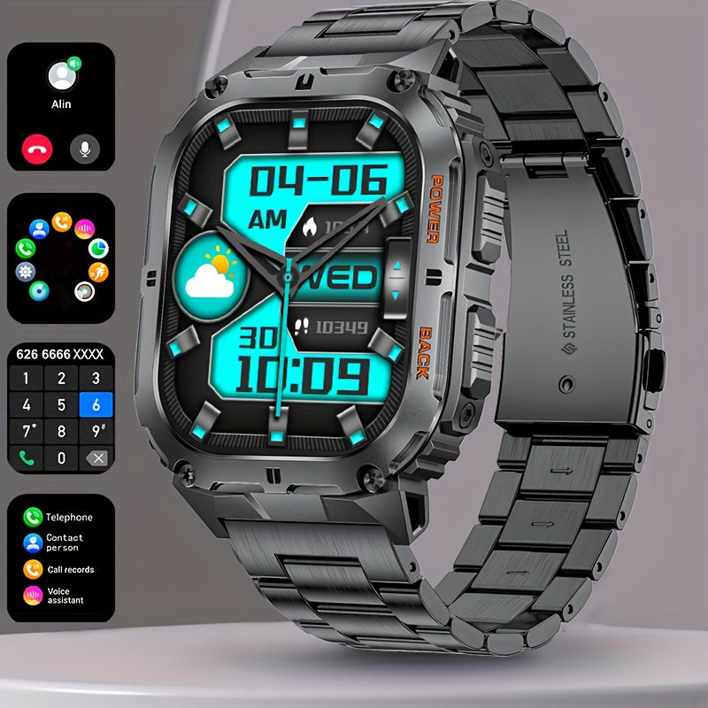 Women's Smart Watch Phone Music Call Compass IP68 Waterproof