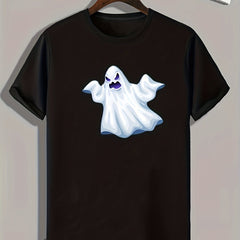 Halloween Ghost Print Men's Graphic T-shirt