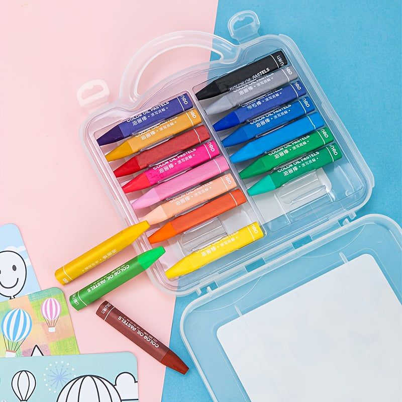 Water Soluble Painting Stick 36 Colors in Clear Case