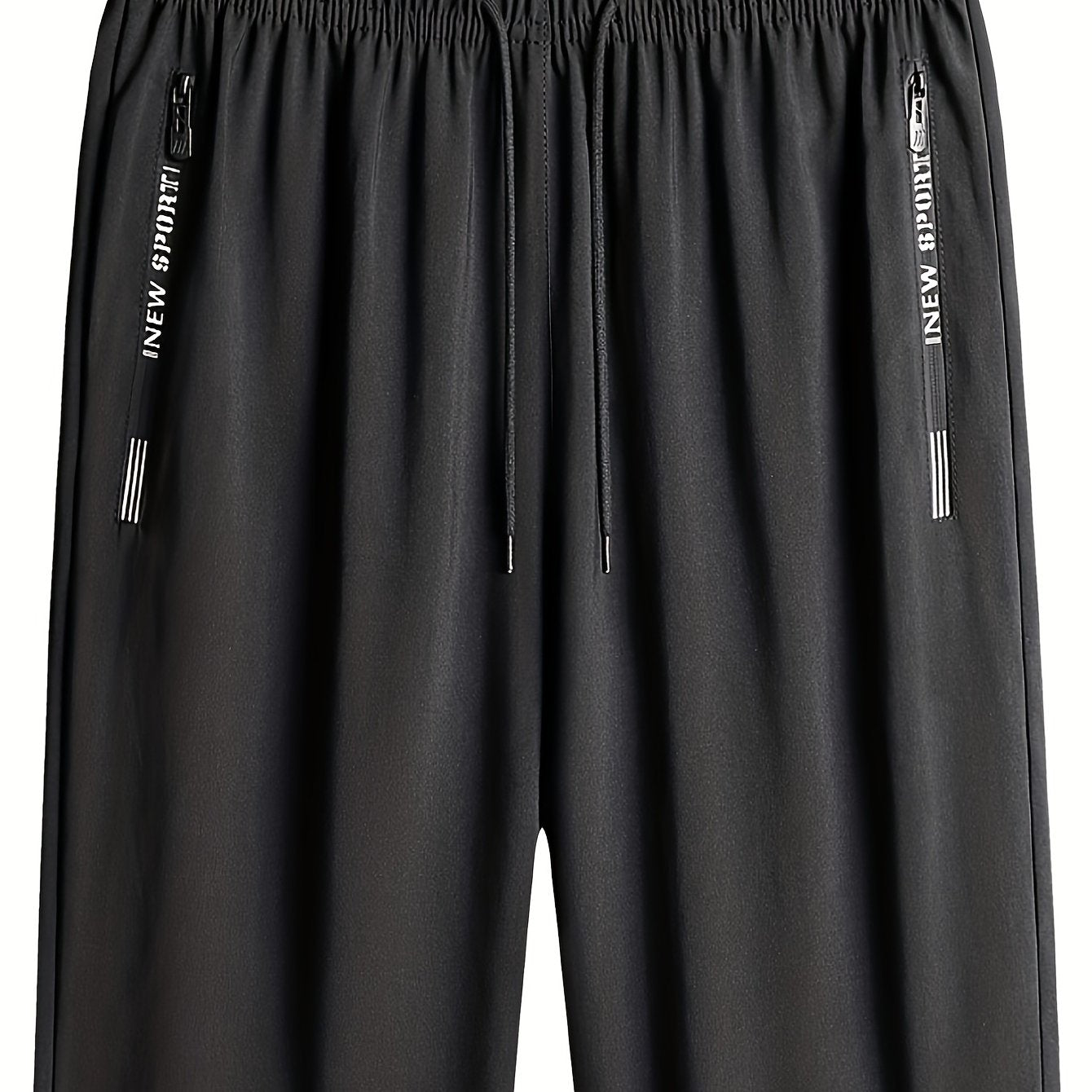 Men's Quick Loose Shorts With Zipper Pocket Active Slightly Stretch Breathable