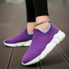 Mesh Running Shoes for Women Soft & Comfortable Sock Sneakers Non Slip Soles