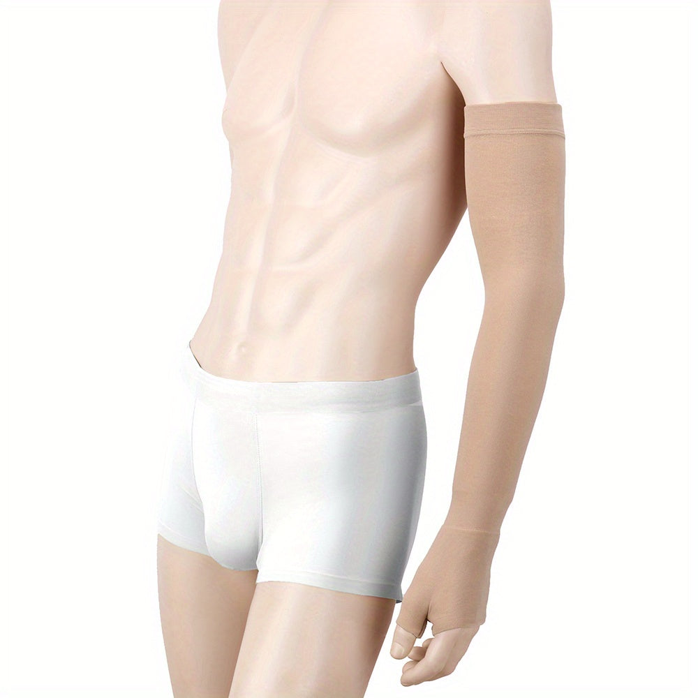 Unisex Medical Compression Arm Sleeve Silicone Non-slip UV Protection