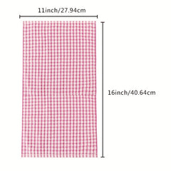 8pcs Scouring Pad Square Dish Cloths Lightweight Quick Drying Cleaning Rag