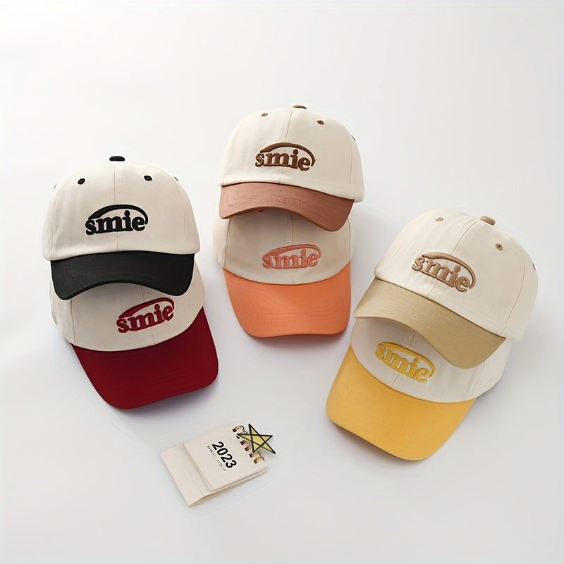Kids Sunshade Baseball Cap Outdoor Pattern Breathable