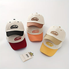 Kids Sunshade Baseball Cap Outdoor Pattern Breathable