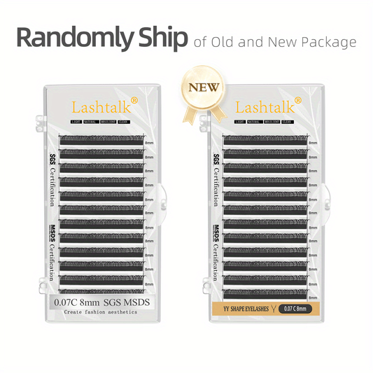 C Curling False Eyelashes Extensions 0.07mm Thickness