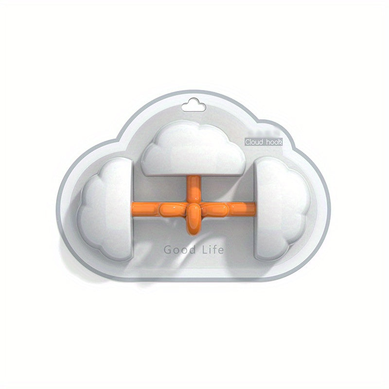 Cloud Key Holder For Wall Adhesive Key Hanger Organizer