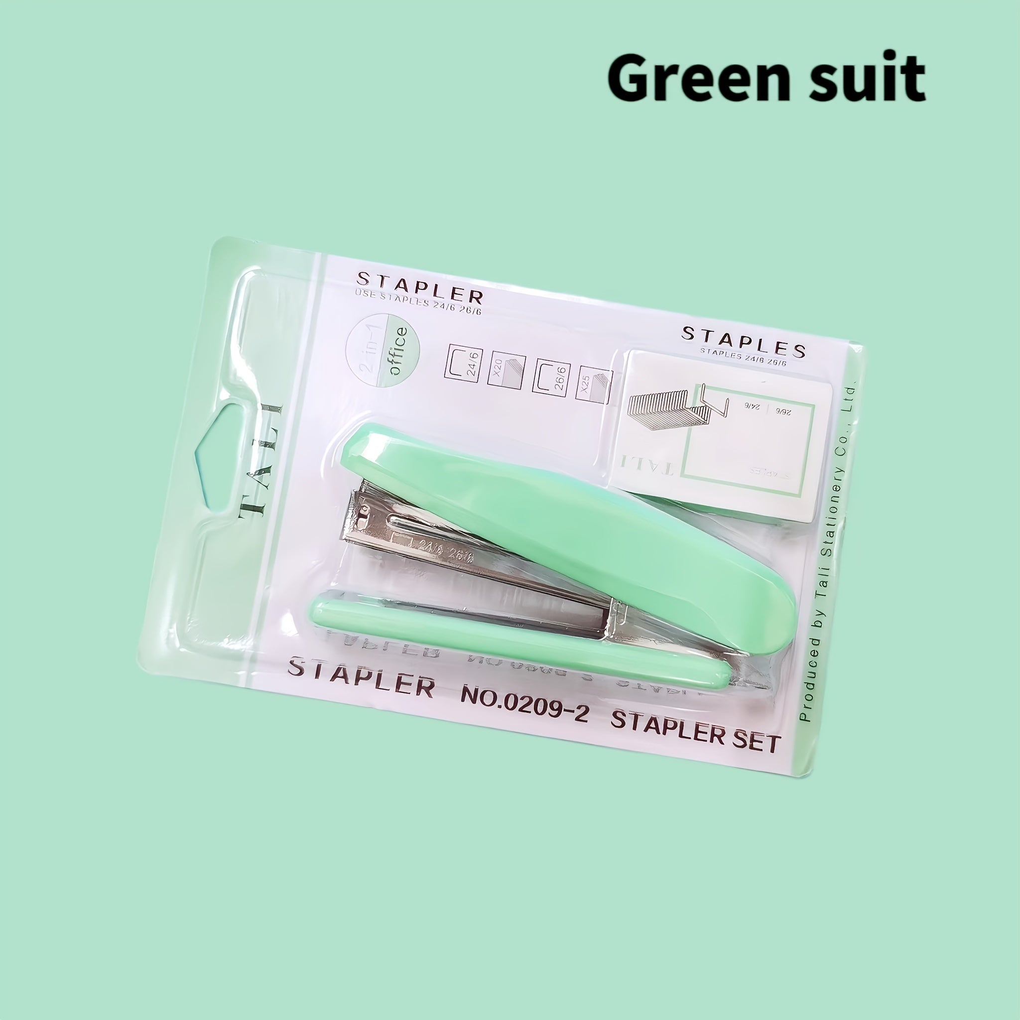 1pc Colorful Universal Stapler 3 Colors