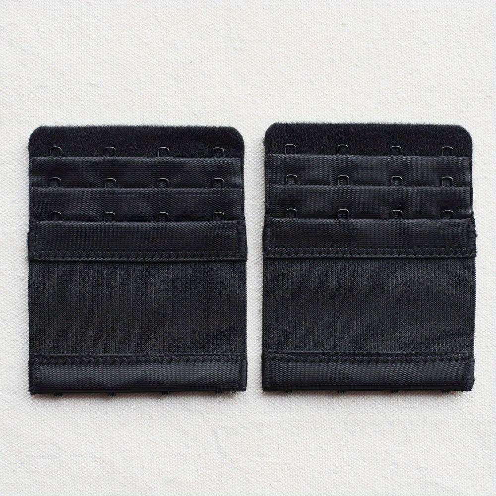 2pcs Elastic Bra Extenders Soft & Adjustable Women's Lingerie Accessories