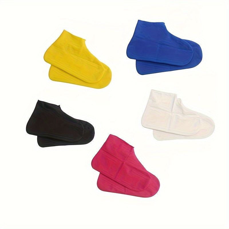 Silicone Rain Shoe Covers Waterproof Anti Slip