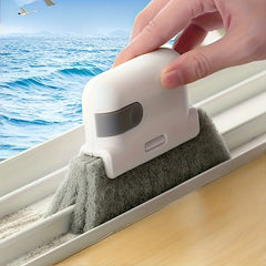 Window Rail Cleaning Brush - Easy to Clean Small Gaps and Frames