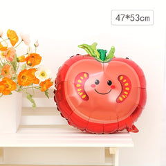 8pcs Vegetable Aluminum Balloon Combo for Birthday Party