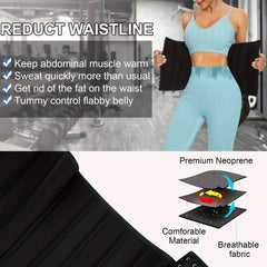 Breathable Waist Trainer Belt Tummy Control Wrap Cincher Shapewear