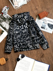 3D Print Boys Hooded Sweatshirt for Spring Fall Kids
