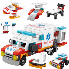 6 in 1 Kids Building Blocks Set - Educational Toy for Children
