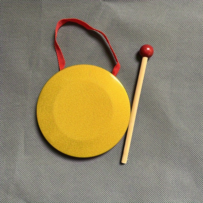 Copper Gong Percussion Toy - Party Cheer Wooden Toys