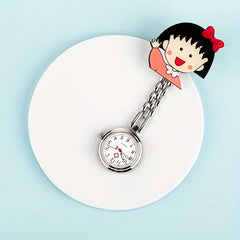 Nurse Watch Hanging Watch Chest Watch Cartoon Students Examination Digital