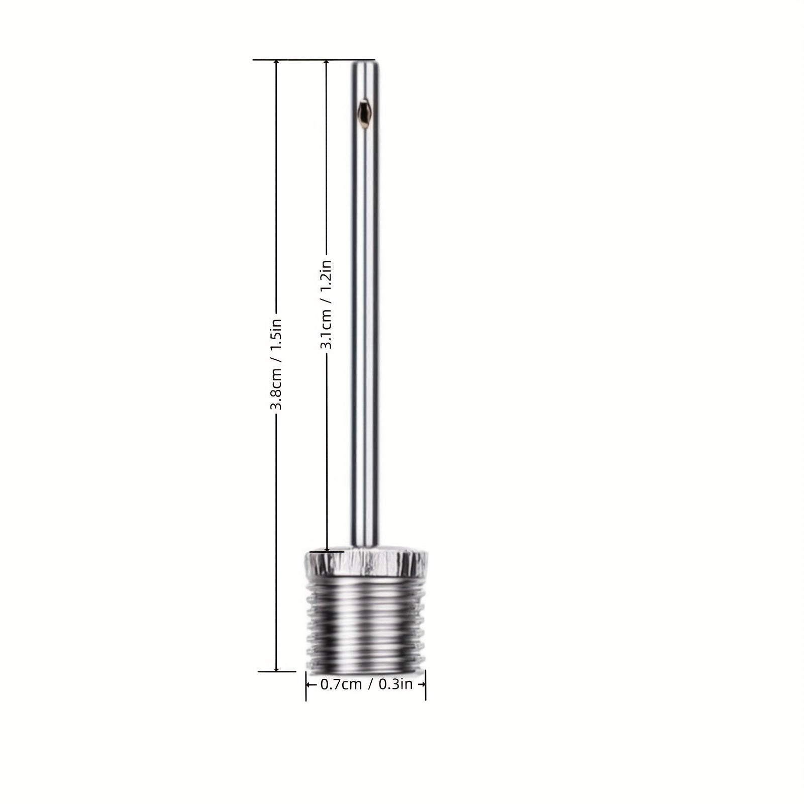 30pcs Stainless Steel Ball Pump Needles with Storage Box for Sports Balls